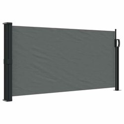 Uvlačna bočna tenda antracit boje 100x500 cm