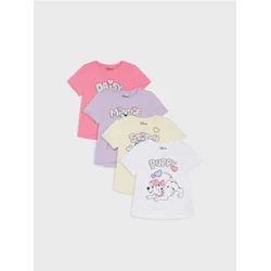 Sinsay - Pamučna majica 4 pack Disney - šareno