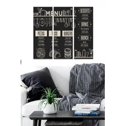 Set slika Wallity MDF490108249, 3 dijela