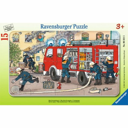 Ravensburger puzzle Hrabri vatrogasci u akciji