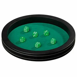 Dice Tray Synthetic Leather Extra Large No. 3204
