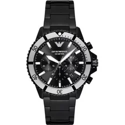 Ročna ura Emporio Armani Diver AR80050 Black/Silver