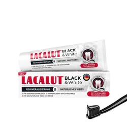 Lacalut Pasta za zube Black&White, 75ml