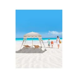 OUTDOOR MASTER šotor Beach Cabana retro rjava