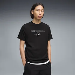 PUMA Class Graphic Tee Men, Clothing, Black, M