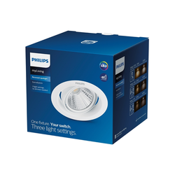 Philips 59556/31/E0 - LED prigušiva ugradno stropno svetlo POMERON LED/7W/230V