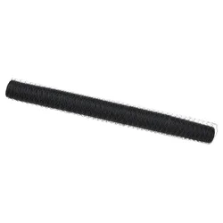 Vidaxl Šesterokotna ograja Siva 1,4 x 10 m PVC