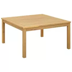 Kava Stol Svijetla akacija 85 x 85 x 45 cm Čvrsto drvo akacije