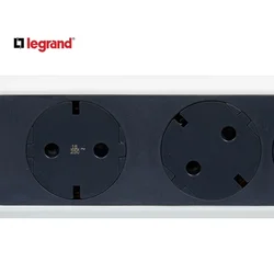 LG 694538 PRODUZNI BLOK 5X2P+E 3M (BELA/T.SIVA)