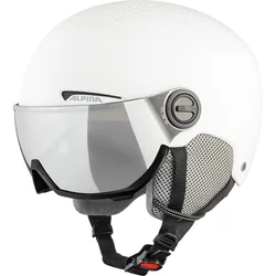 Alpina ARBER VISOR, skijaška kaciga, bijela 0-9228