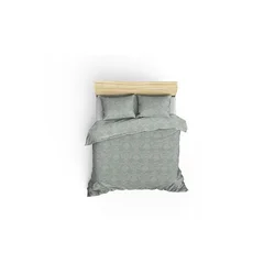 Lessentiel Maison Pure Water Set prekrivač i 2 jastučnice, 240 x 220 cm, Zeleni