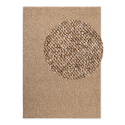Svetlo rjava pralna preproga 80x150 cm Rocco Caramel – Elle Decoration