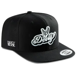 Snapback kapa HOLY BVLK - DEVILS - črna - HB0083