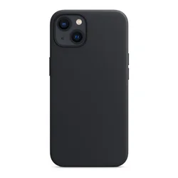 Maska Beautiful Shine Leather za iPhone 15 Plus, Crna