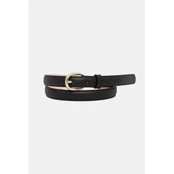 Usnjen pas A.P.C. CEINTURE ROSETTE