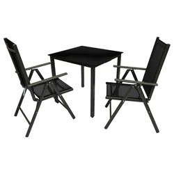 Gardenson Vrtni Set Kalia, Črna, 3-Delno