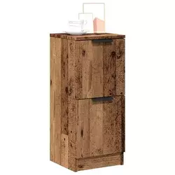 Komoda boja staro drvo 30 x 30 x 70 cm od konstruiranog drva
