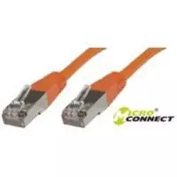 MicroConnect S/FTP CAT6 1m oranžen LSZH