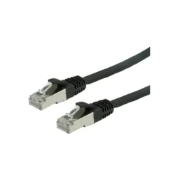 Value S/FTP Patch Cord Cat.6, halogen-free, black, 10m networking cable