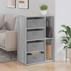 Kreveta s ladicama Siva Sonoma 60 x 33,5 x 84 cm