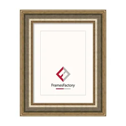 Srebrna ramka Caro 60x70 cm w stylu barokowym