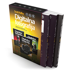 Komplet knjig Digitalna fotografija 1, 2, 3 (Scott Kelby)