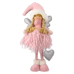 Festa cupid novogodišnja dekoracija vila pink 65cm ( 750213 )