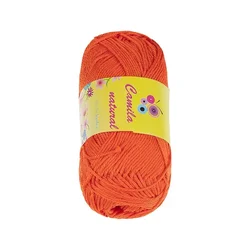 Preja CAMILA naravna - 50g / 125 m - oranžna