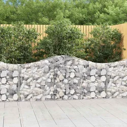 Lučne gabionske košare 30 kom 200x30x80/100cm pocinčano željezo