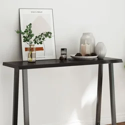 Stolna ploča tamnosmeđa 120x40x(2-4) cm obrađena hrastovina