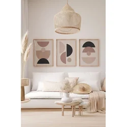 Wallity Slika 3Dartsoho71, 3 dela, 33 x 48 cm