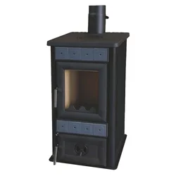 ALFA PLAM Peć na čvrsto gorivo LARA, 8.2kW, Gore, Antracit