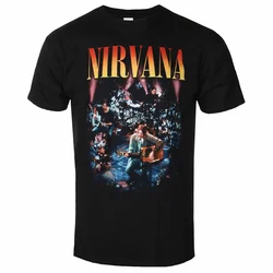 Metal majica moška Nirvana - Unplugged Photo - ROCK OFF - NIRVTS23MB