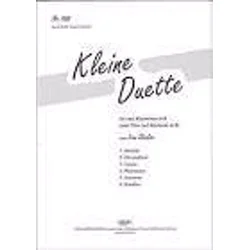 SHEKOV:KLEINE DUETTE FUR ZWEI KLARINETTEN IN B (ODER FLOTE UND KLARINETTE IN B)