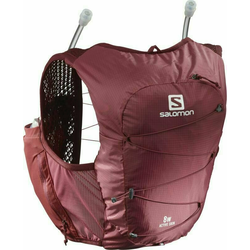 Prsluk za trčanje Salomon Active Skin 8 W Veličina: L / Boja: crvena