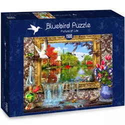 Bluebird puzzle 1500 pcs Picture of Life 70191