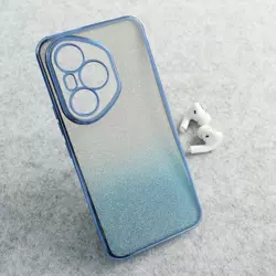 Maska Shiny Frame za Honor 400 Pro plava