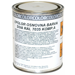 HELIOS osnovna barva EPOLOR, siva 1kg