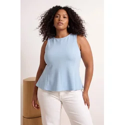 Trendyol Curve Ženska bluza Tbbss26Af00165, Plava
