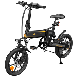 ADO sklopivi električni bicikl A16XE, crni