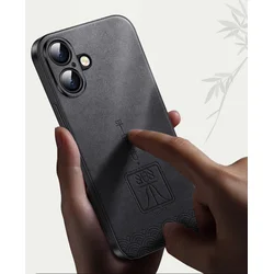Shangsu Maska za mobilni telefon iPhone 17, Crna