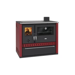 PRITY GT Šporet na drva, 15 kW, Bordo