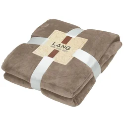 Odeja deluxe soft xl 200x220 cm rjava