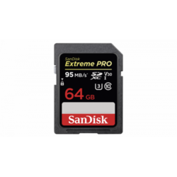 SANDISK spominska kartica SDXC 64GB C10 UHS-1 Extreme PRO (SDSDXXG-064G-GN4IN)