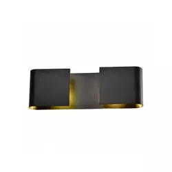 VESTA 446 ZIDNA LAMPA 2*G9 CRNA