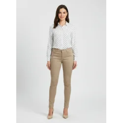 Elit Fashion Ženske pantalone, Regular, Bež