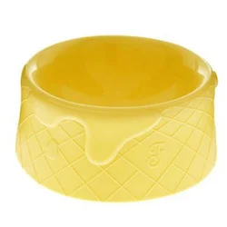 Ferribiella Prenosiva činija za pse Icecream, 14.5cm, Žuta