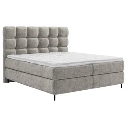 Esposa BOXSPRING POSTELJA 160 cm x 200 cm , tekstil rjavosiva