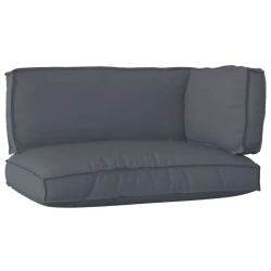 Set jastučića za palete 3 pcs Antracit Oxford tkanina