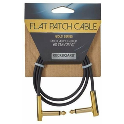 RockBoard Flat Patch Cable Gold 60 cm